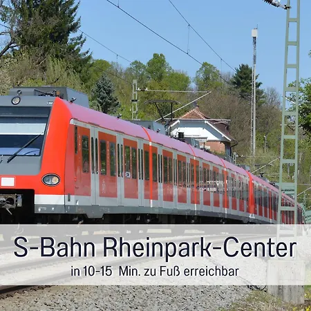 公寓 Rheinblick7 - Spektakulaerer Blick Auf Duesseldorfer Skyline - Ruhig Modern Privatparkplatz Aufzug - Anbindung An Messe Flughafen Hauptbahnhof