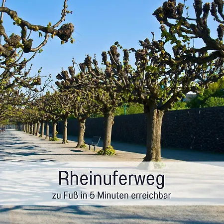 Appartement Rheinblick7 - Spektakulaerer Blick Auf Duesseldorfer Skyline - Ruhig Modern Privatparkplatz Aufzug - Anbindung An Messe Flughafen Hauptbahnhof Neuss