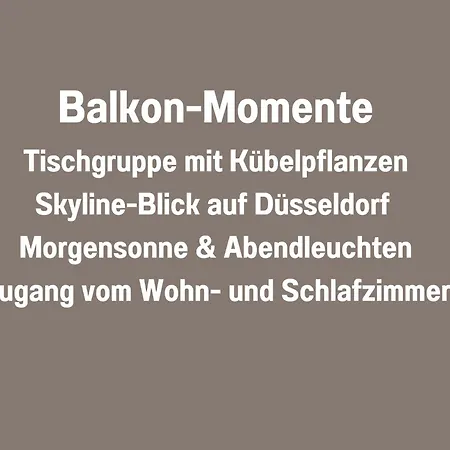 Rheinblick7 - Spektakulaerer Blick Auf Duesseldorfer Skyline - Ruhig Modern Privatparkplatz Aufzug - Anbindung An Messe Flughafen Hauptbahnhof Lejlighed Neuss