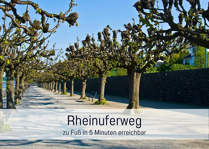 Daire Rheinblick7 - Spektakulaerer Blick Auf Duesseldorfer Skyline - Ruhig Modern Privatparkplatz Aufzug - Anbindung An Messe Flughafen Hauptbahnhof Neuss