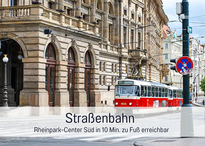 Rheinblick7 - Spektakulaerer Blick Auf Duesseldorfer Skyline - Ruhig Modern Privatparkplatz Aufzug - Anbindung An Messe Flughafen Hauptbahnhof *