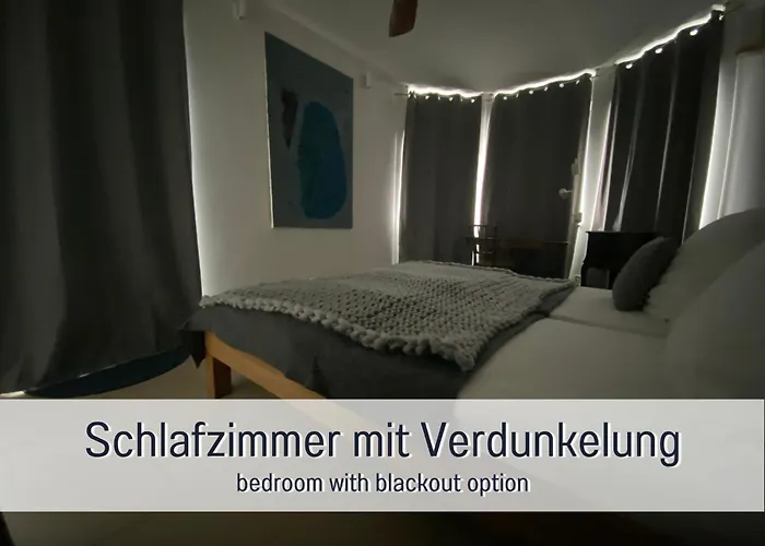 Rheinblick7 - Spektakulaerer Blick Auf Duesseldorfer Skyline - Ruhig Modern Privatparkplatz Aufzug - Anbindung An Messe Flughafen Hauptbahnhof Neuss