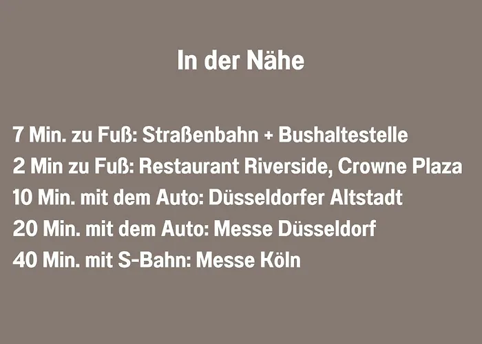Rheinblick7 - Spektakulaerer Blick Auf Duesseldorfer Skyline - Ruhig Modern Privatparkplatz Aufzug - Anbindung An Messe Flughafen Hauptbahnhof Lejlighed *